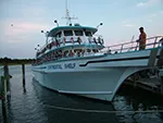 Captain Dave Tilley with big offshore catch aboard the Continental Shelf Morehead City NC offshore fishing charter